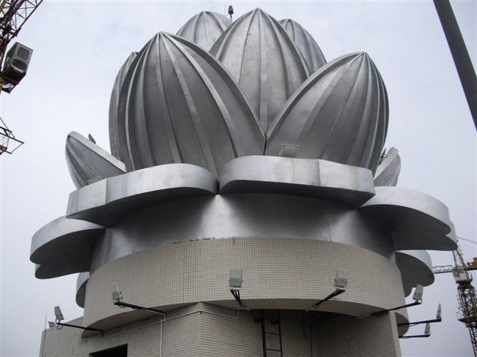 鍛造蓮花雕塑 景觀花卉雕塑 戶外水蓮花雕塑