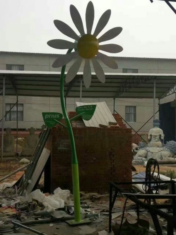 葵花雕塑供需，透雕系列，空間葵花雕塑制造商