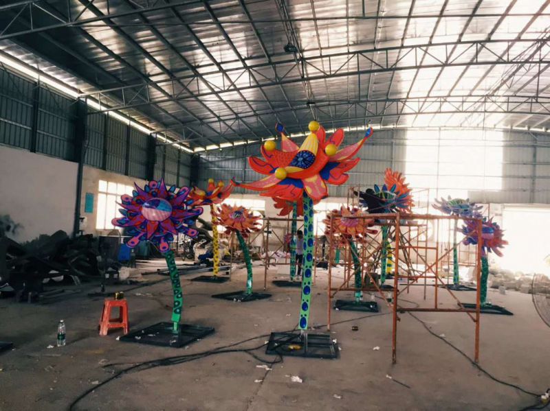 景觀太陽花雕塑供需，廣場(chǎng)雕塑，園林太陽花雕塑定制