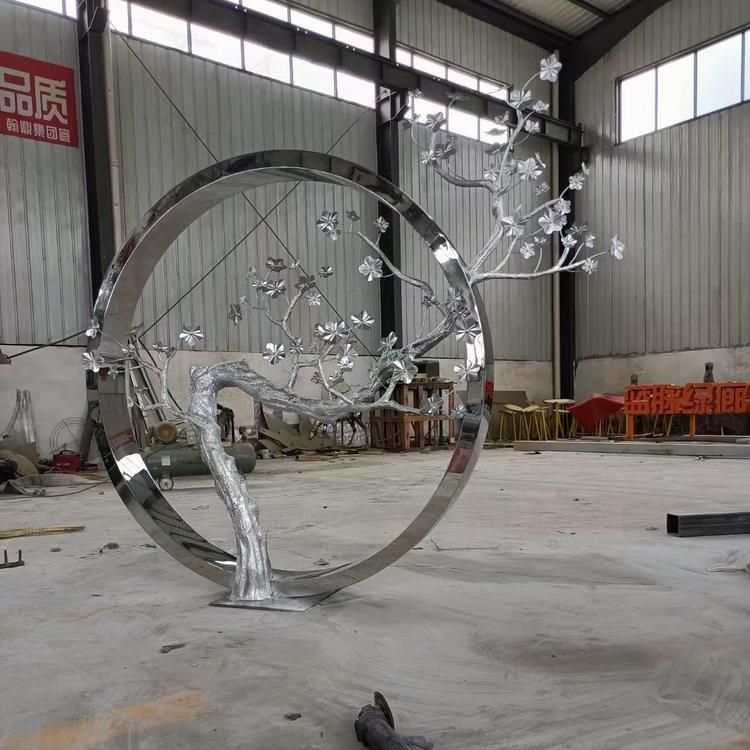 景觀梅花雕塑選定，美陳雕塑，現(xiàn)代梅花雕塑優(yōu)選