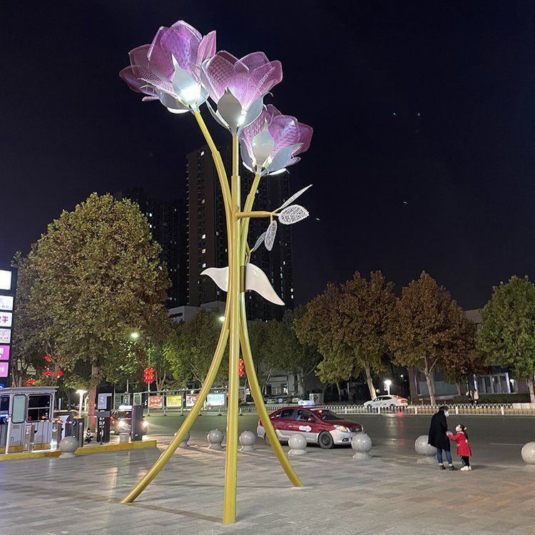 紫丁香雕塑工廠選用，街道標識，紫丁香雕塑批發(fā)