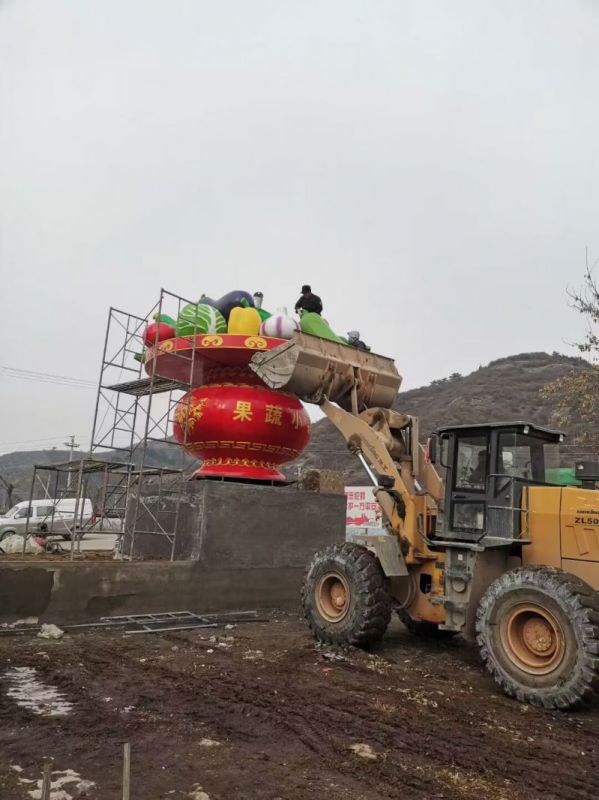 花籃雕塑優(yōu)選，拉絲工藝，旅游區(qū)花籃雕塑承接